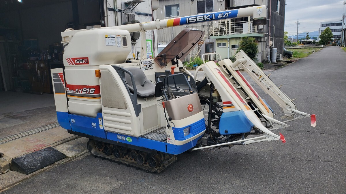 イセキ　コンバイン　ビバ216　2条刈り　308H_1