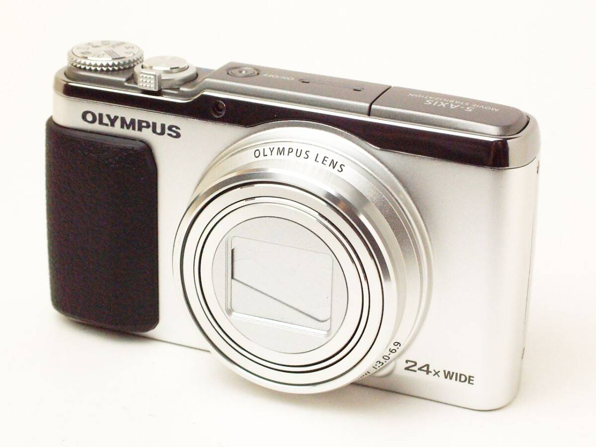 OLYMPUS STYLUS SH-60 5-AXIS 24X WIDE ZOOM ED 4.5-108mm 外観程度