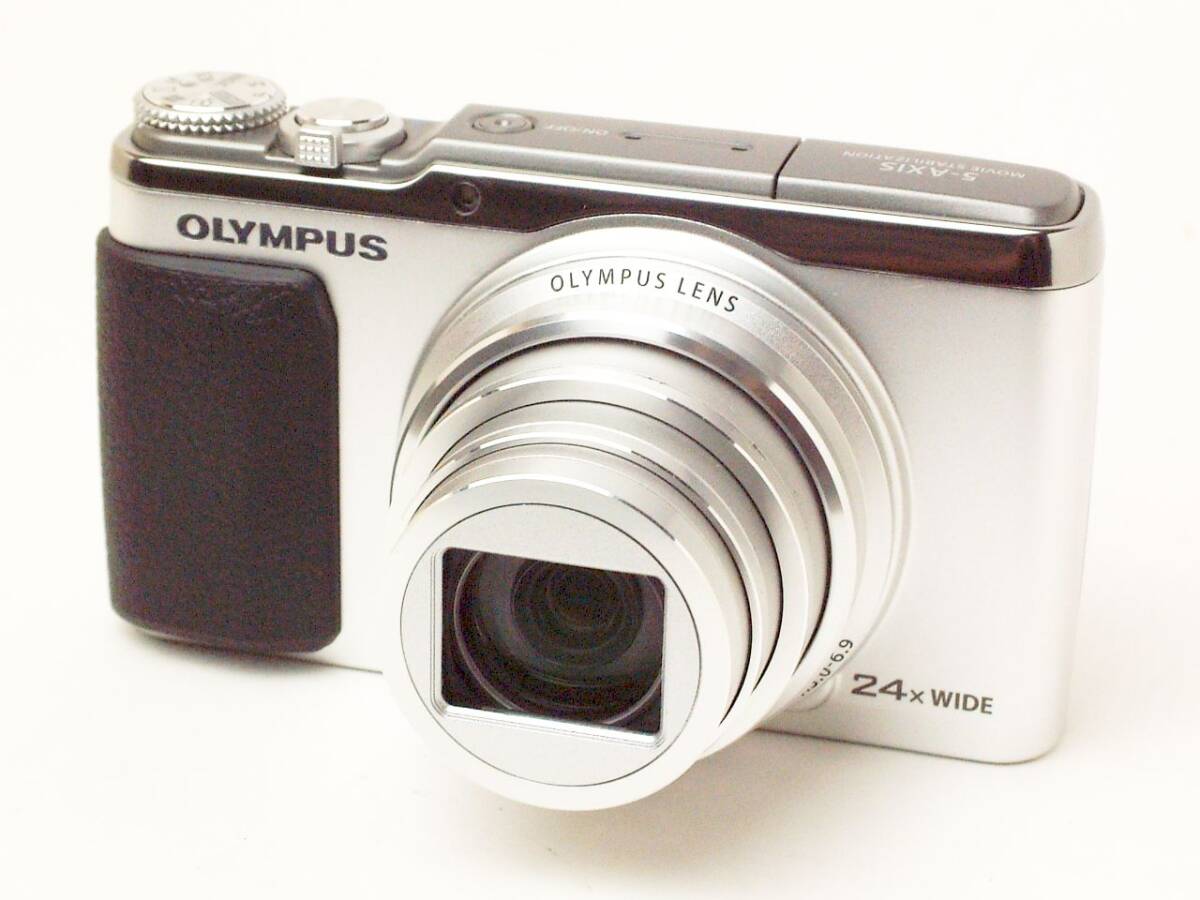 OLYMPUS STYLUS SH-60 5-AXIS 24X WIDE ZOOM ED 4.5-108mm 外観程度 
