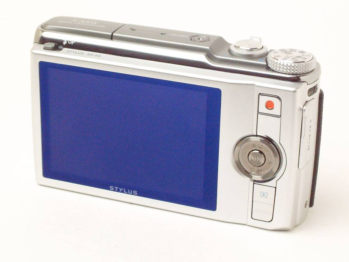 OLYMPUS STYLUS SH-60 5-AXIS 24X WIDE ZOOM ED 4.5-108mm 外観程度