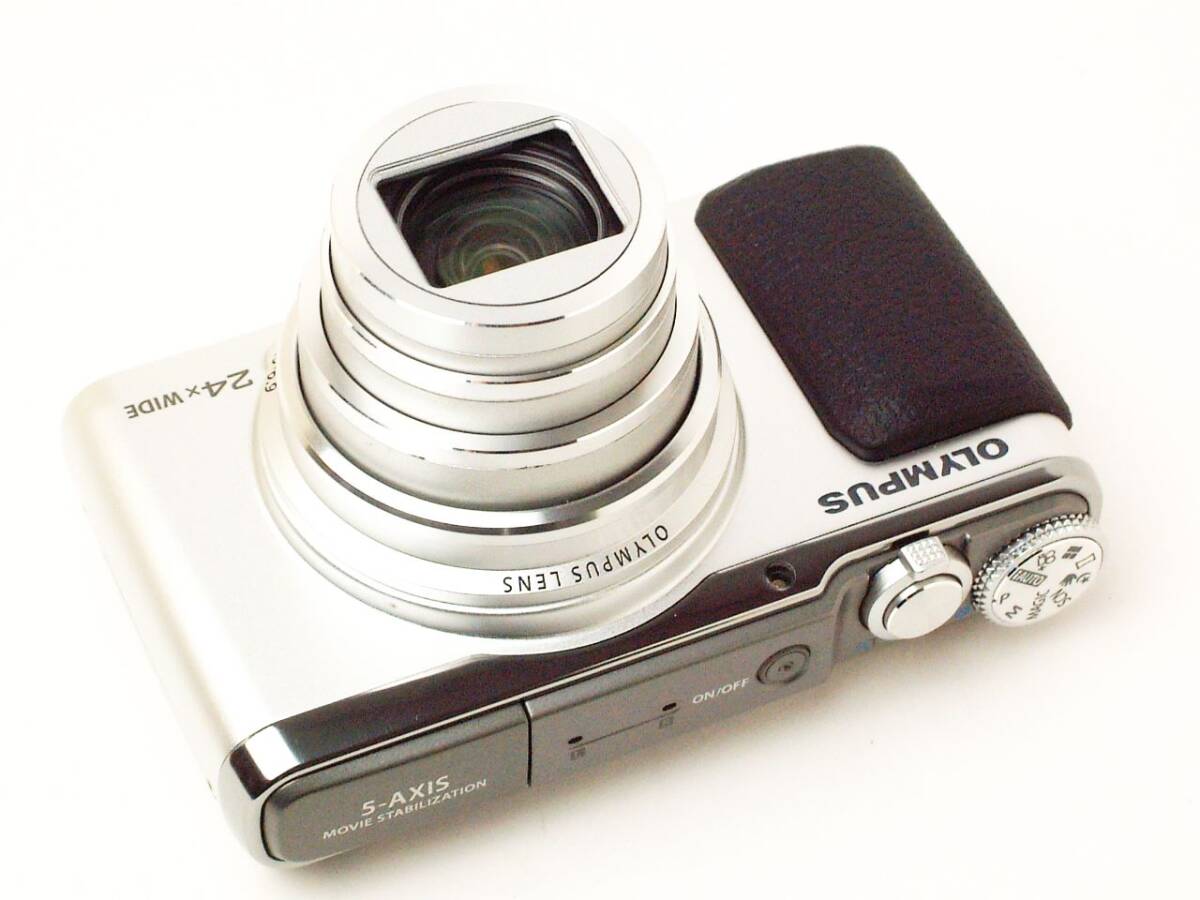 OLYMPUS STYLUS SH-60 5-AXIS 24X WIDE ZOOM ED 4.5-108mm 外観程度 
