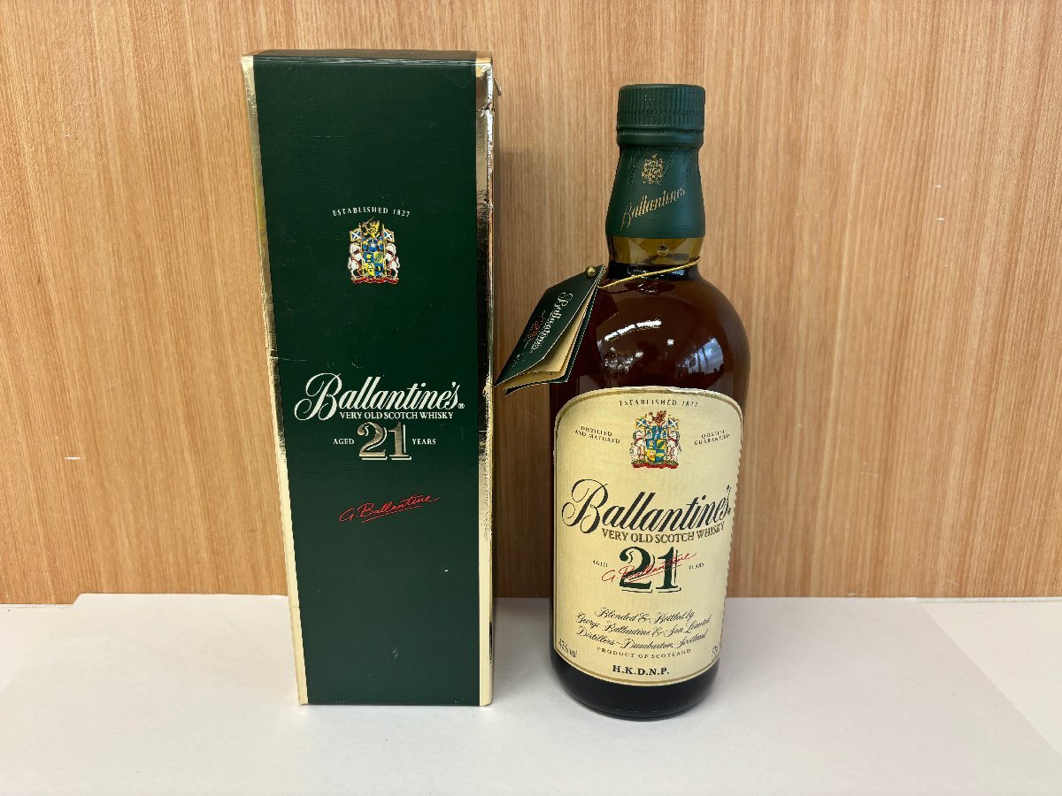 ☆【未開栓】酒 Ballantine's VERY OLD AGED 21年 バランタイン ベリー