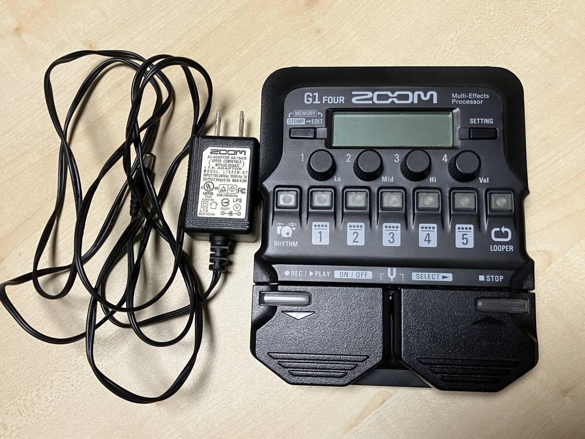 ZOOM G1 FOUR/Multi-Effects Processor_1