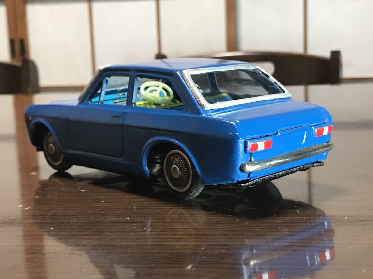 ブリキ車 ダットサン B10 サニー 1966年～1970年 当時物 アサヒ玩具