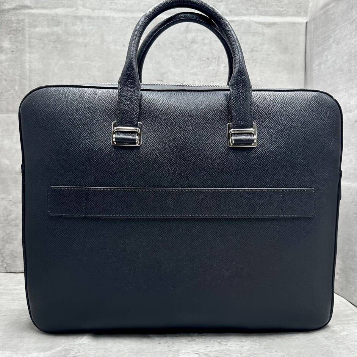 1円□未使用級/現行□ダンヒル dunhill メンズ ビジネスバッグ