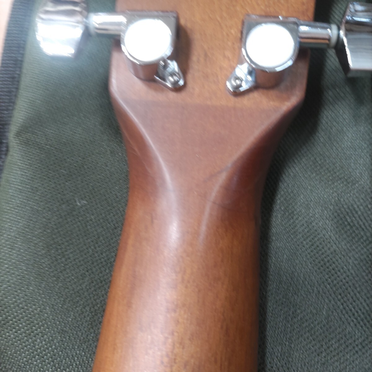 ジャンク ネック折れ 修理 新品同様 Morris F020 NAT モーリス アコースティックギター アコギ ソフトケース付_8