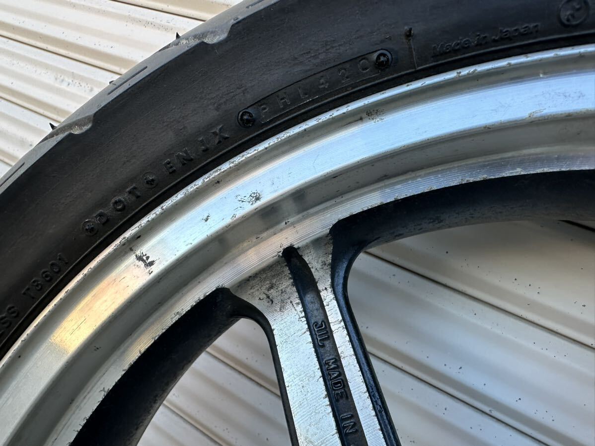 ゼファー400 リアホイール　_6