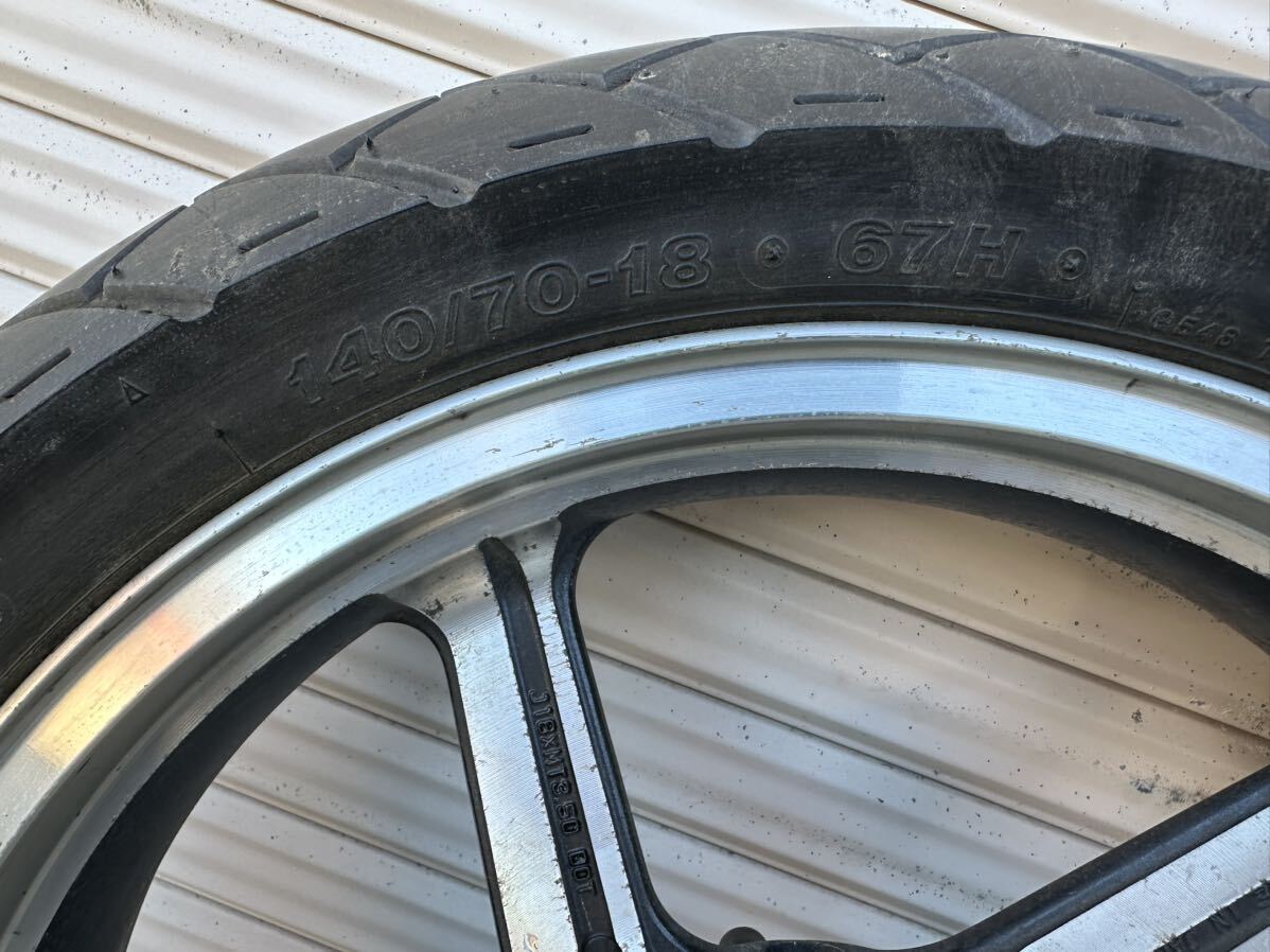 ゼファー400 リアホイール　_7