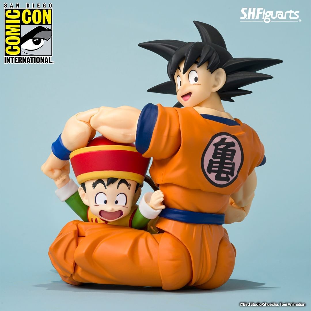 海外限定 S.H.フィギュアーツ ドラゴンボール 孫悟空 & 孫悟飯 幼年期