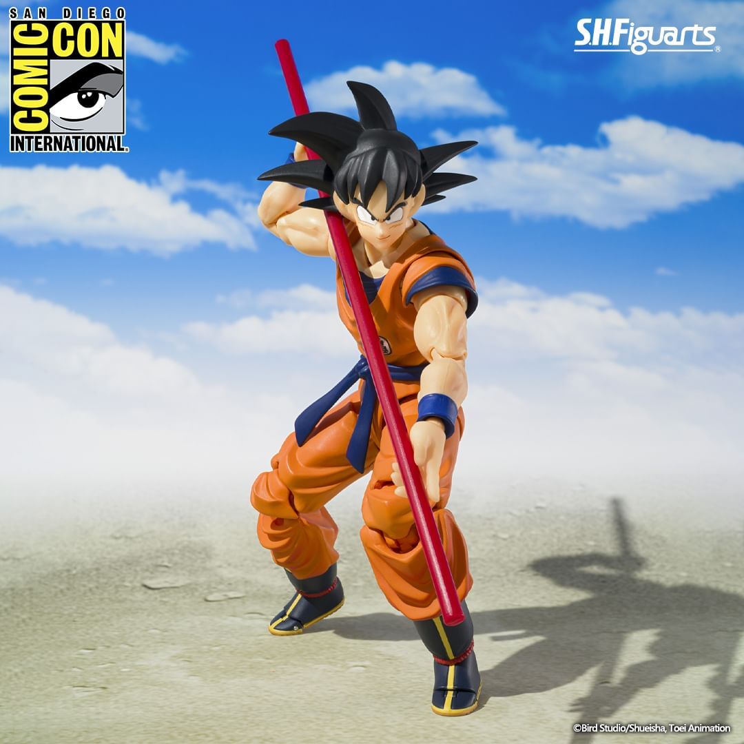 海外限定 S.H.フィギュアーツ ドラゴンボール 孫悟空 & 孫悟飯 幼年期