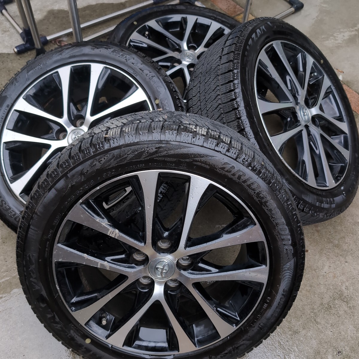トヨタ エスティマ50 純正ホイール スタッドレスタイヤセット