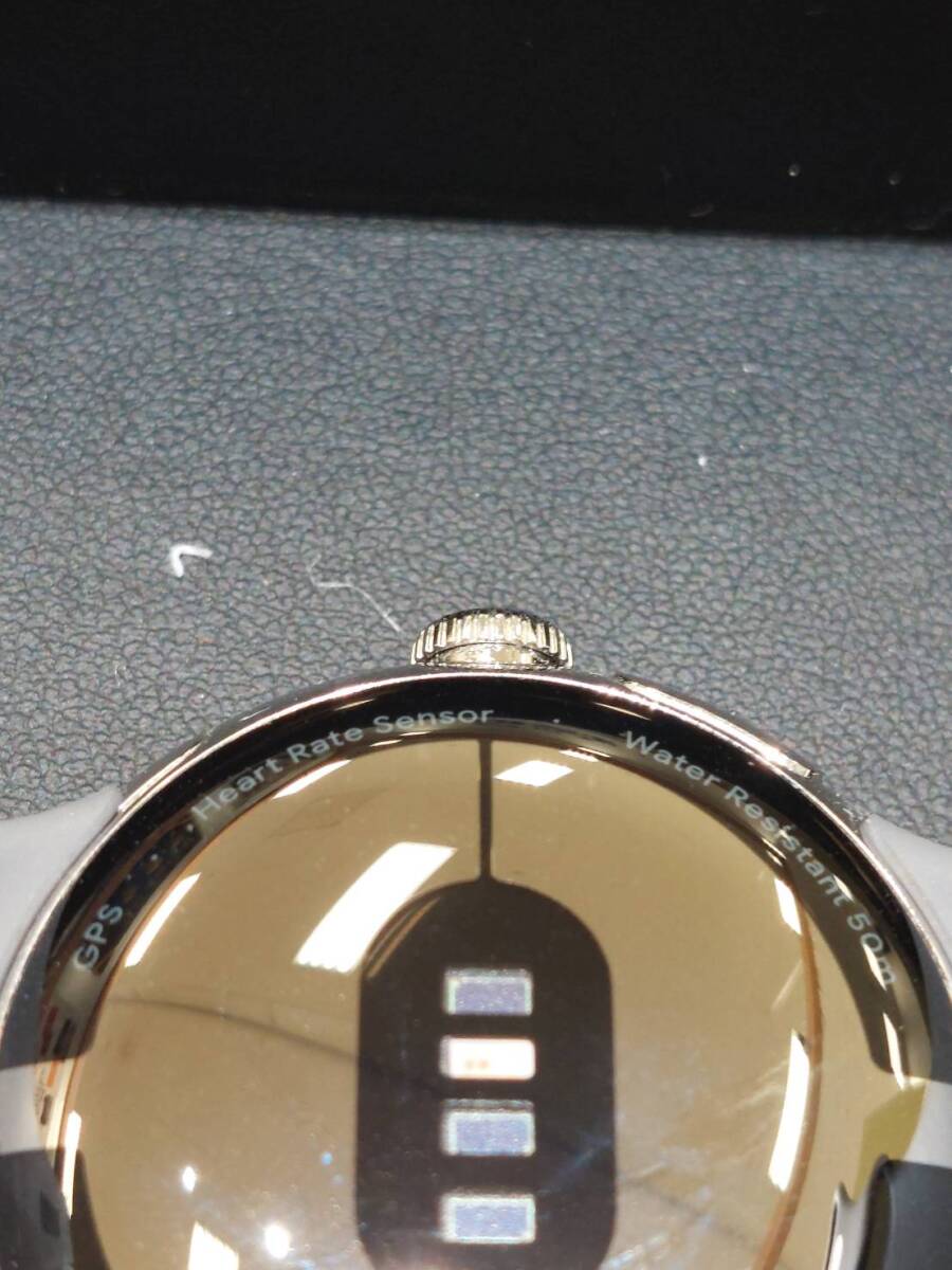 【EKA0916.3-718MY】 1円スタート Google Pixel Watch LTE 通電動作未確認 IMEI(351422783499347) 換えベルト付 大人気 中古品 長期保管品_5