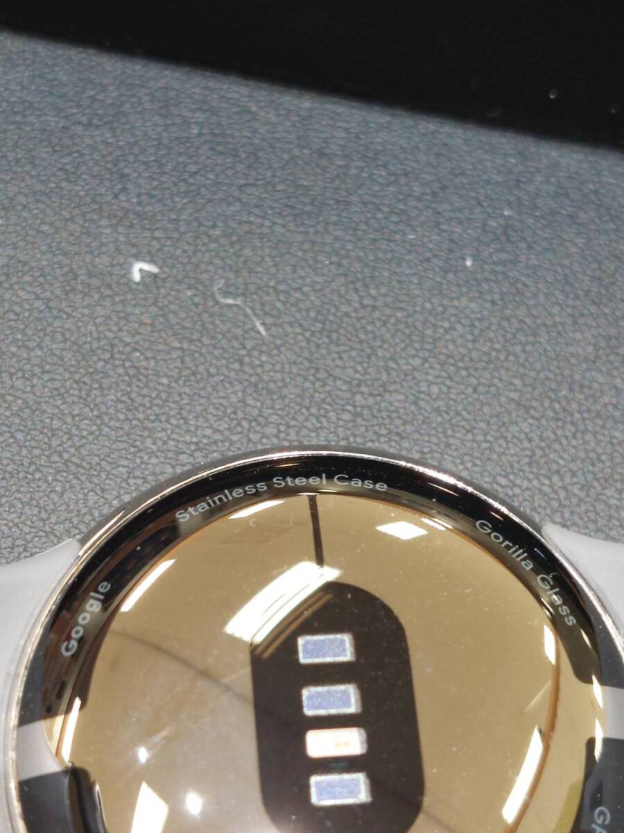 【EKA0916.3-718MY】 1円スタート Google Pixel Watch LTE 通電動作未確認 IMEI(351422783499347) 換えベルト付 大人気 中古品 長期保管品_6