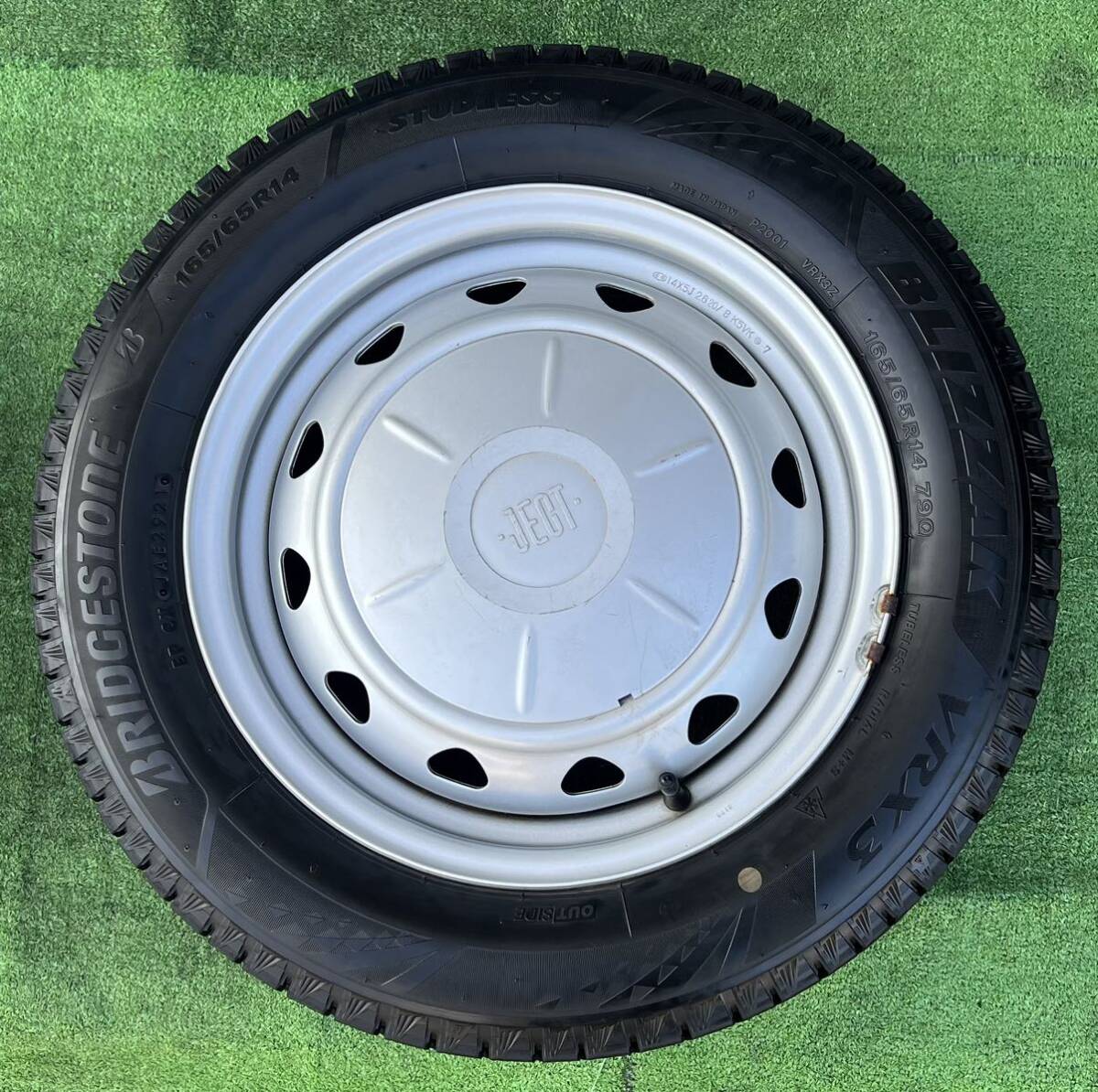 2020年製★JECT 14インチマルチ & BS BLIZZAK VRX 165/65R14スタッドレス4本★★S240917_5