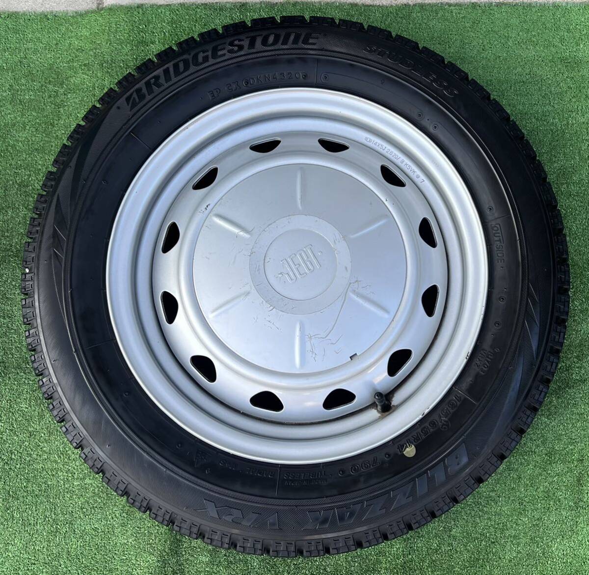 2020年製★JECT 14インチマルチ & BS BLIZZAK VRX 165/65R14スタッドレス4本★★S240917_8