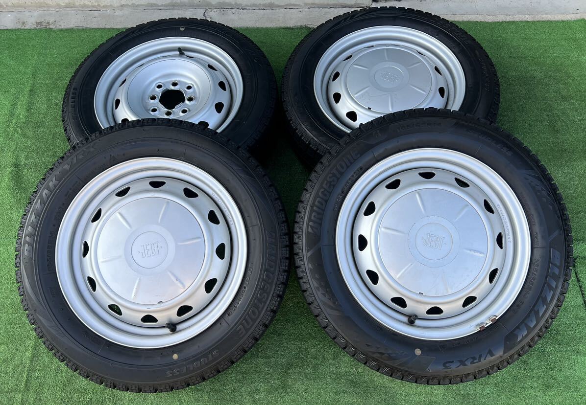 2020年製★JECT 14インチマルチ & BS BLIZZAK VRX 165/65R14スタッドレス4本★★S240917_9