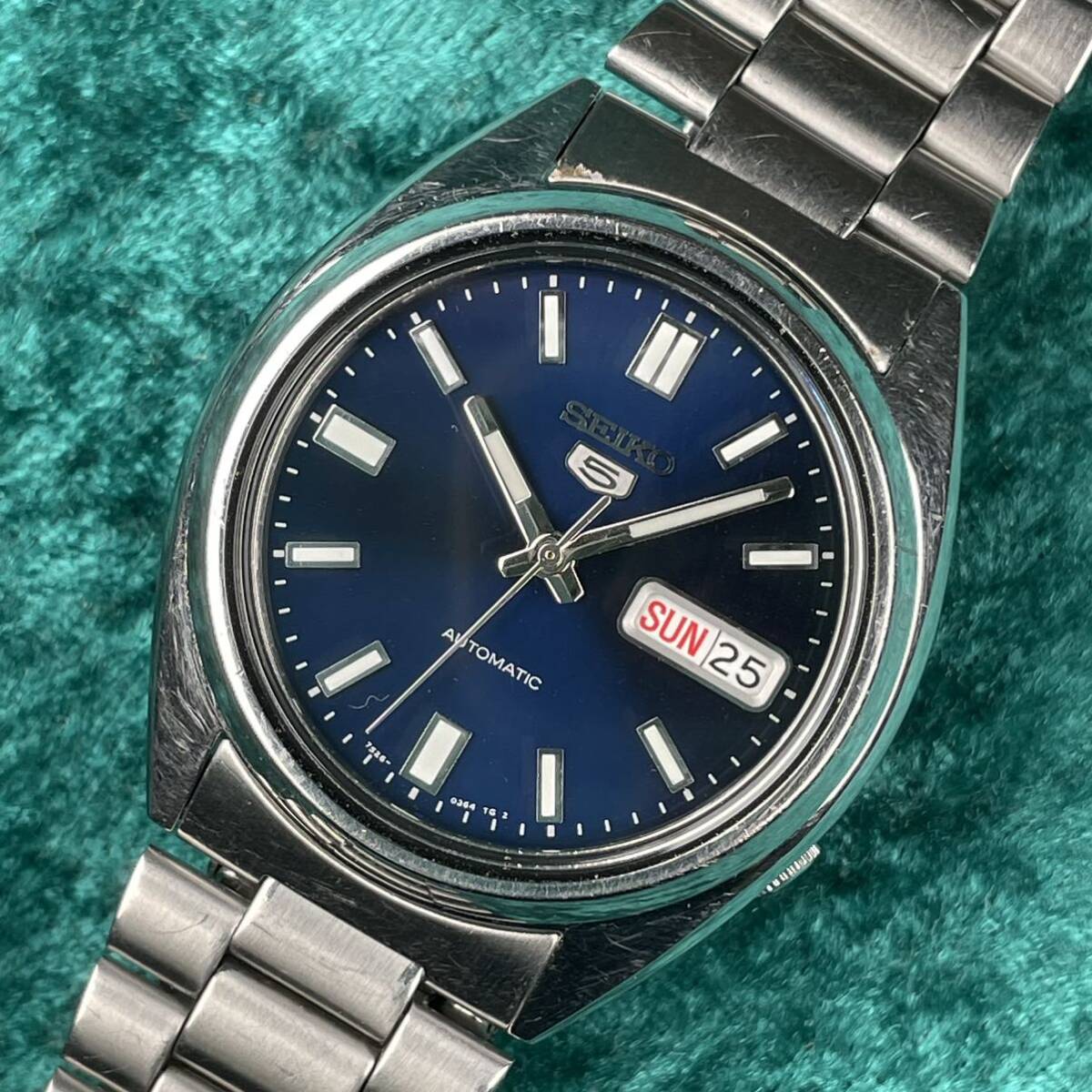 ビンテージ 精工舎SEIKOセイコー5 7S26-0480 機械式自動巻 21石