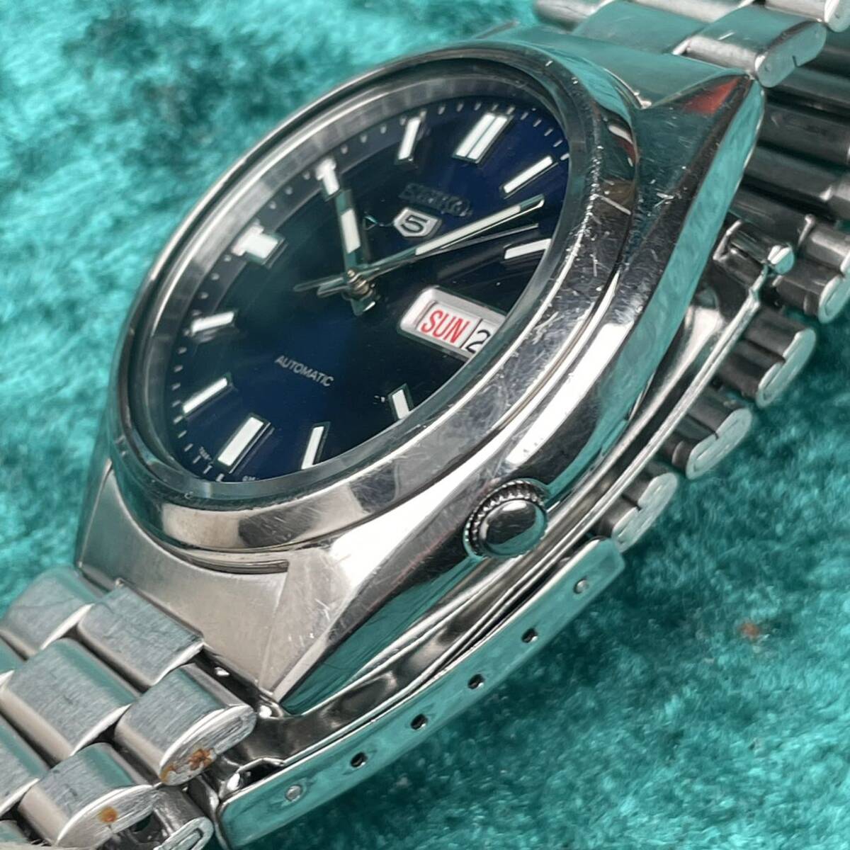 ビンテージ 精工舎SEIKOセイコー5 7S26-0480 機械式自動巻 21石