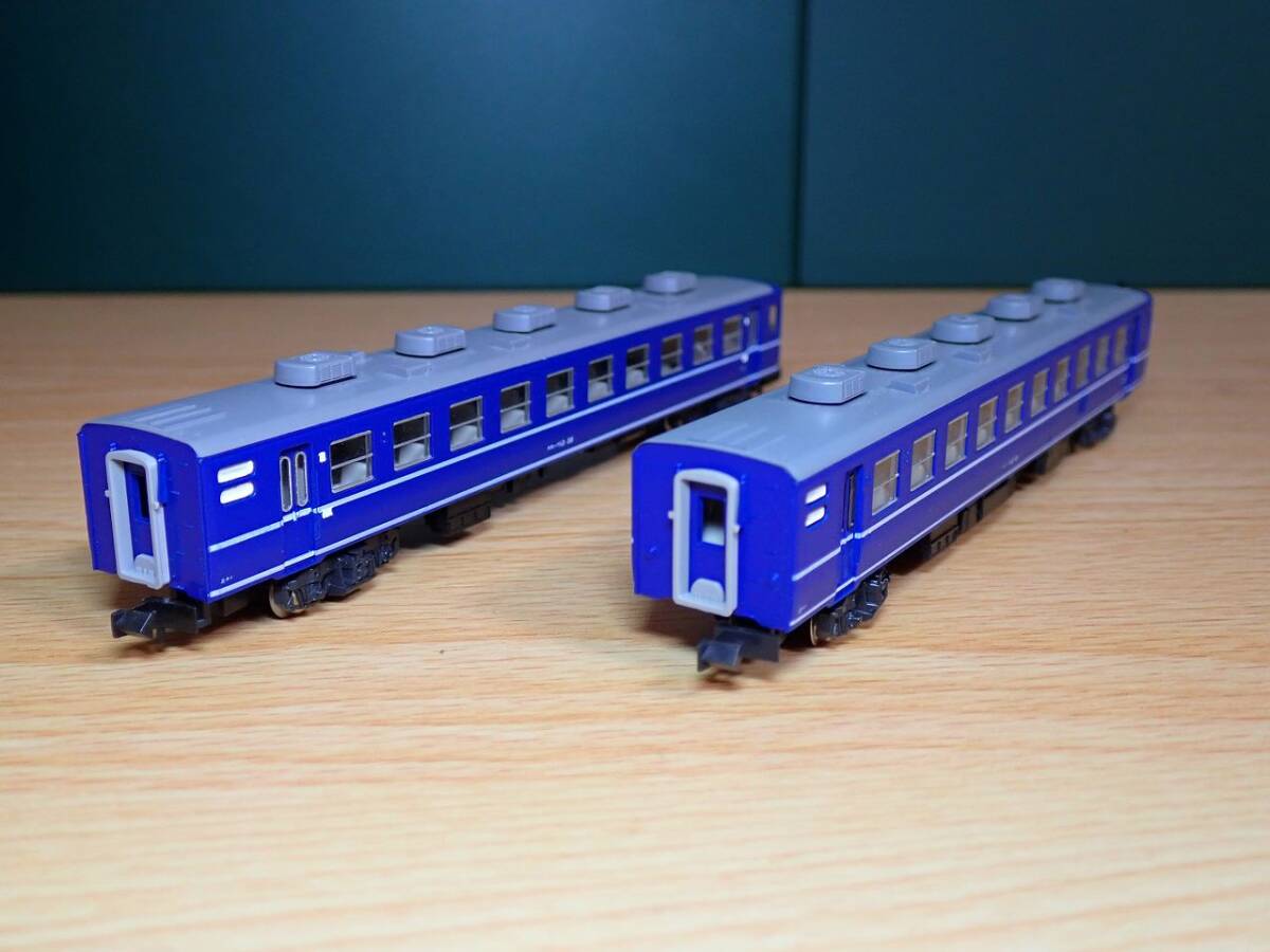 KATO 12系客車　5016　スハフ12x1両、5017　スハフ13x1両　合計2両　旧製品　ジャンク_4