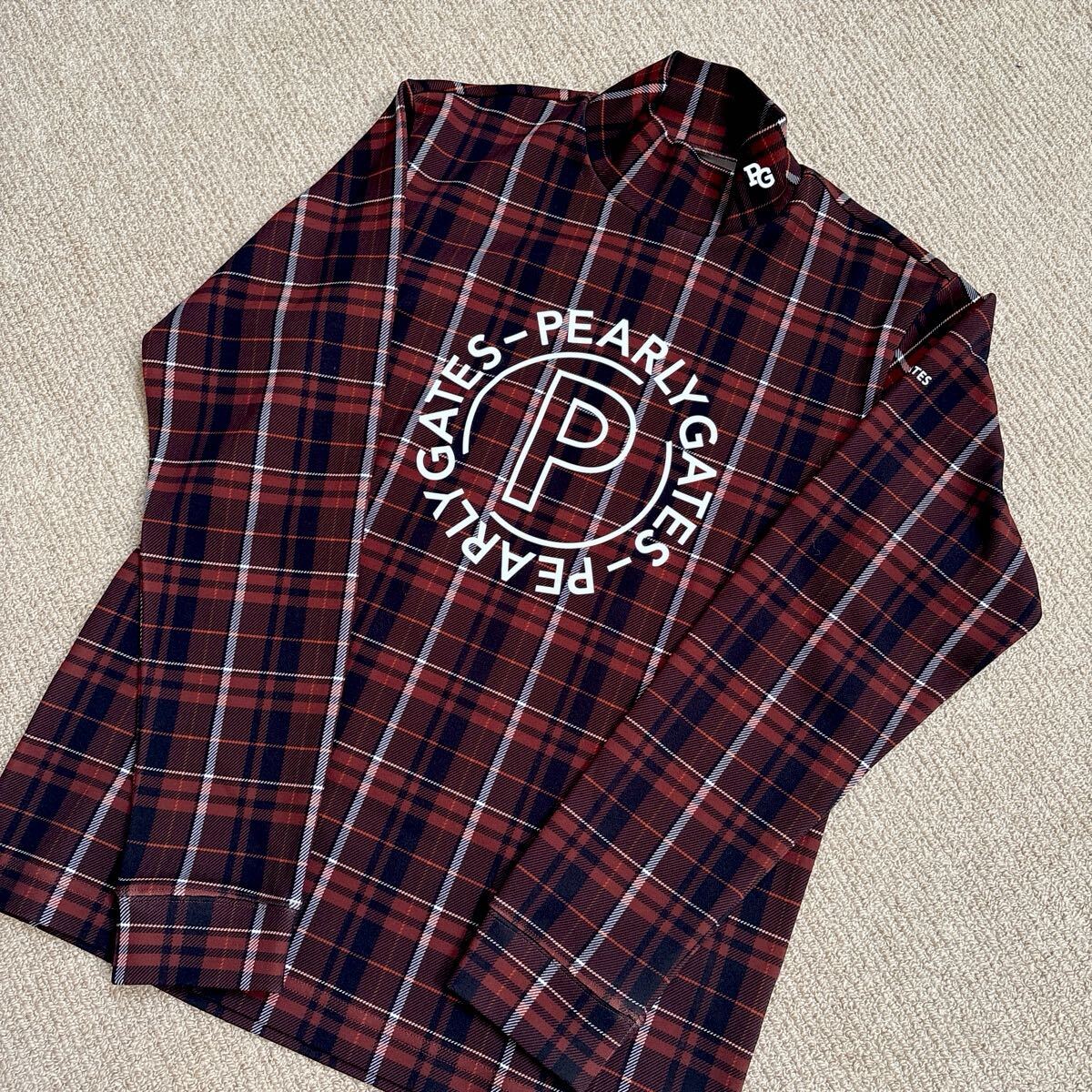 PEARLY GATES パーリーゲイツ　ハイネックシャツ　サイズ5 ゴルフ_1