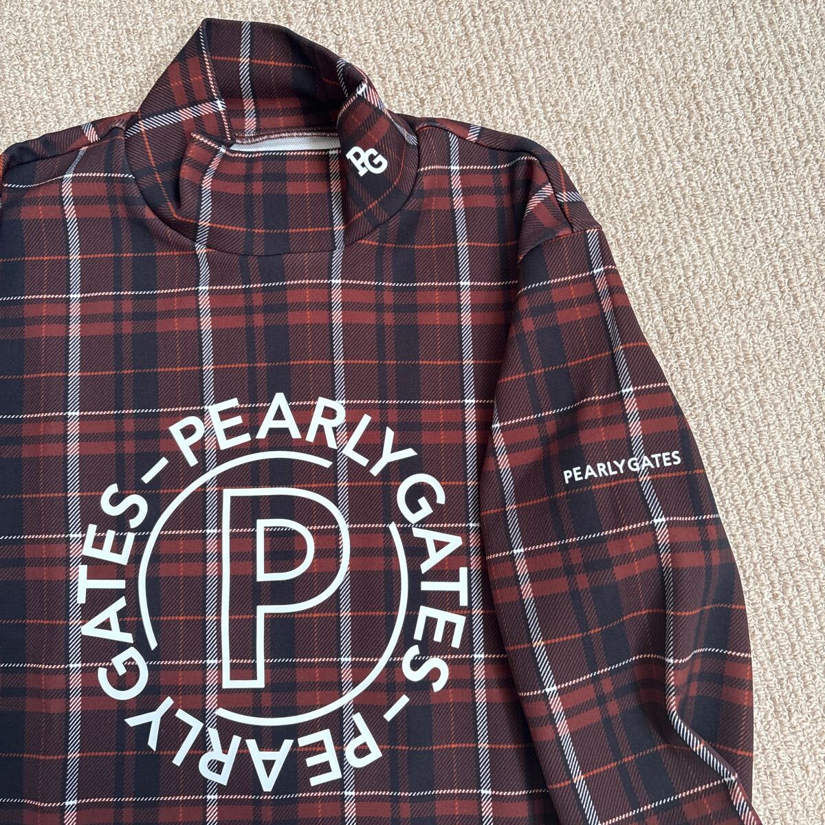 PEARLY GATES パーリーゲイツ　ハイネックシャツ　サイズ5 ゴルフ_3