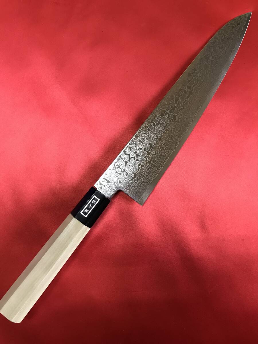 ダマスカス69層鋼牛刀240mm ダマスカス69層鋼牛刀240mm 【公式通販】