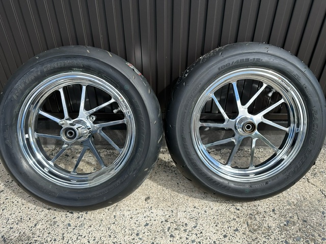 ホンダ NSF100 NSR50 ゲイルスピード TypeR F.Rホイール セット12