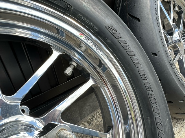 ホンダ NSF100 NSR50 ゲイルスピード TypeR F.Rホイール セット12