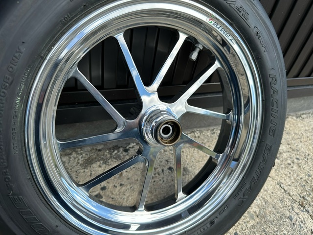 ホンダ NSF100 NSR50 ゲイルスピード TypeR F.Rホイール セット12