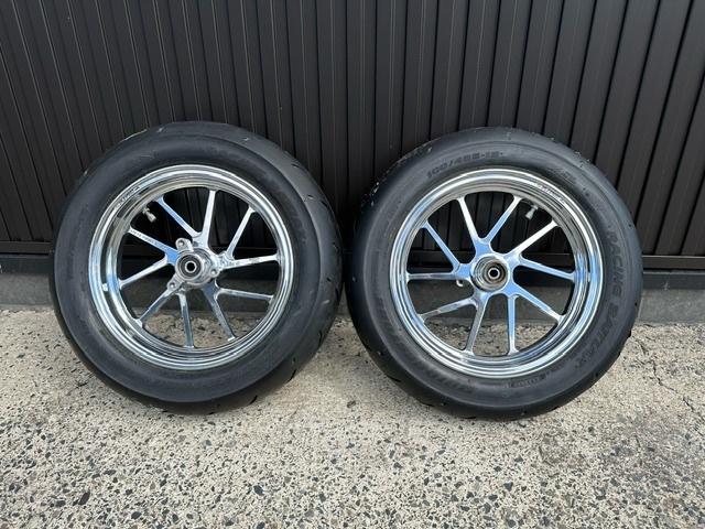 ホンダ NSF100 NSR50 ゲイルスピード TypeR F.Rホイール セット12