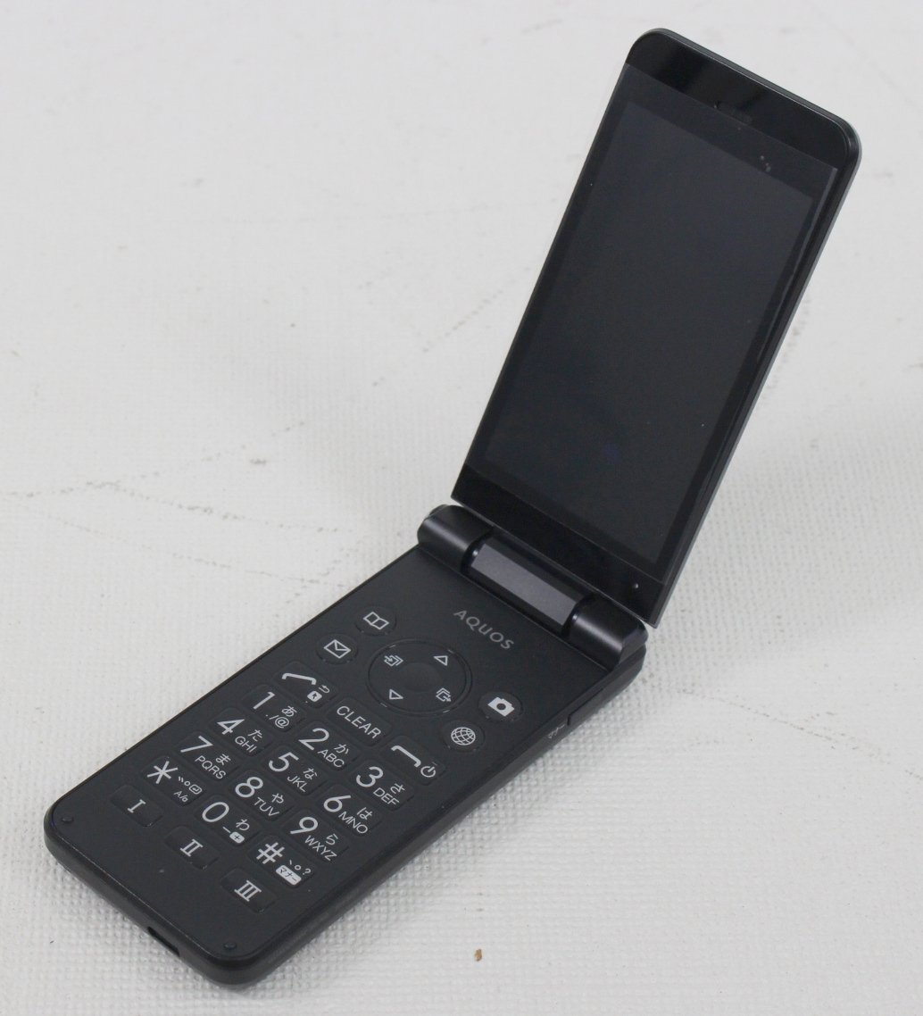 ◇開封未使用品◇ SHARP SH-N01 ブラック AQUOSケータイ SIMフリー