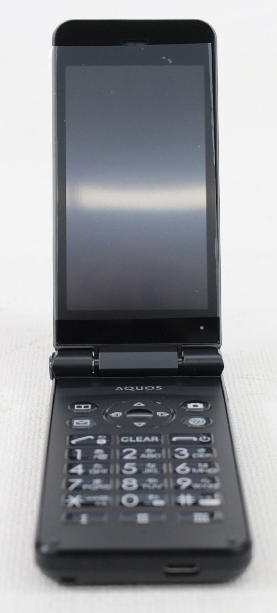 ◇開封未使用品◇ SHARP SH-N01 ブラック AQUOSケータイ SIMフリー