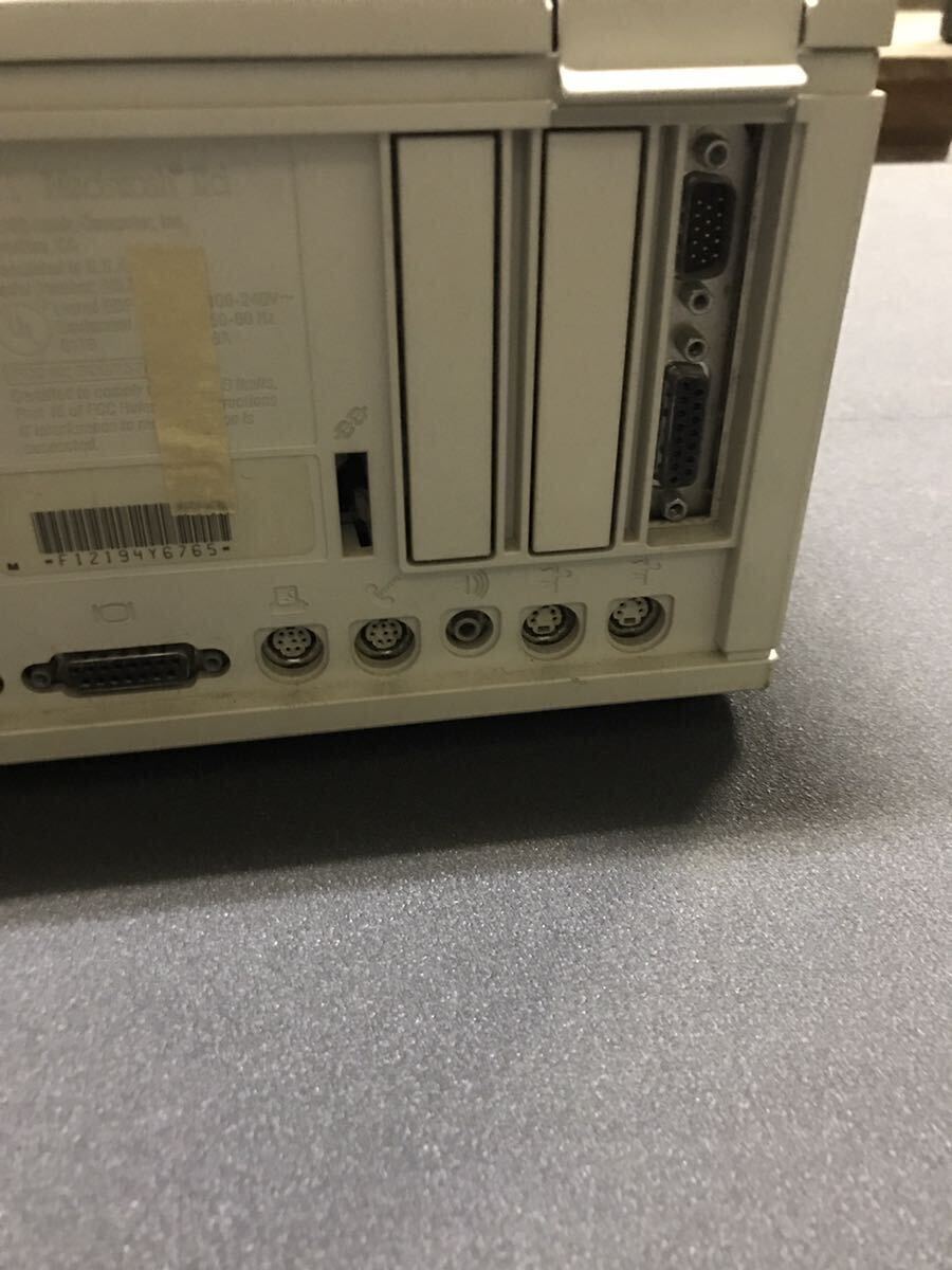 ジャンク Apple アップル Macintosh Ⅱci M5780 マッキントッシュ 旧型