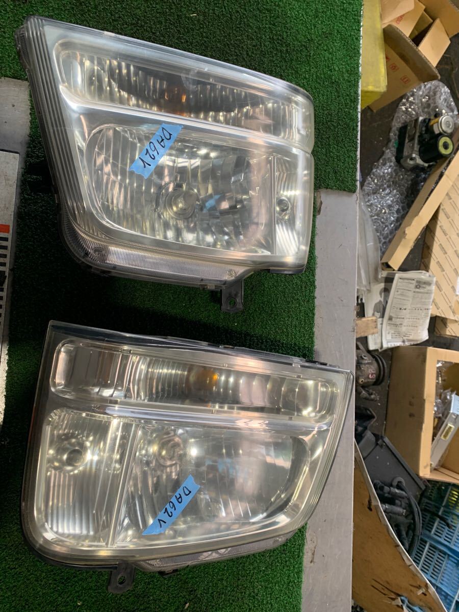 エブリィワゴン　後期　DA62W　DA52W　DG62W　 ヘッドライト左右 エブリィワゴン DA62W DA52W DG62W ヘッドライト左右 インボイス番号