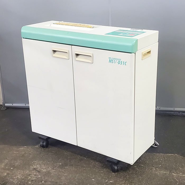 □明光商会 MSシュレッダー MSV-D31C A3対応 ワンカットクロス方式