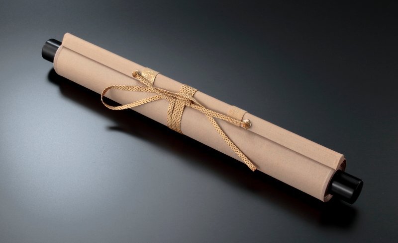 古美味】鵬雲斎 自筆色紙「富貴是吉祥」軸装 茶道具 保証品 Ch0T(掛軸