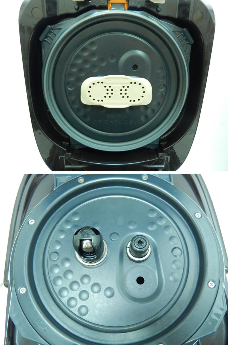 ＤＫ５１７■炊飯器■象印■圧力ＩＨ炊飯ジャー■極め炊き■ＮＰ－ＢＧ１０■5.5合■鉄器コートプラチナ厚釜■2018年製■(100_7