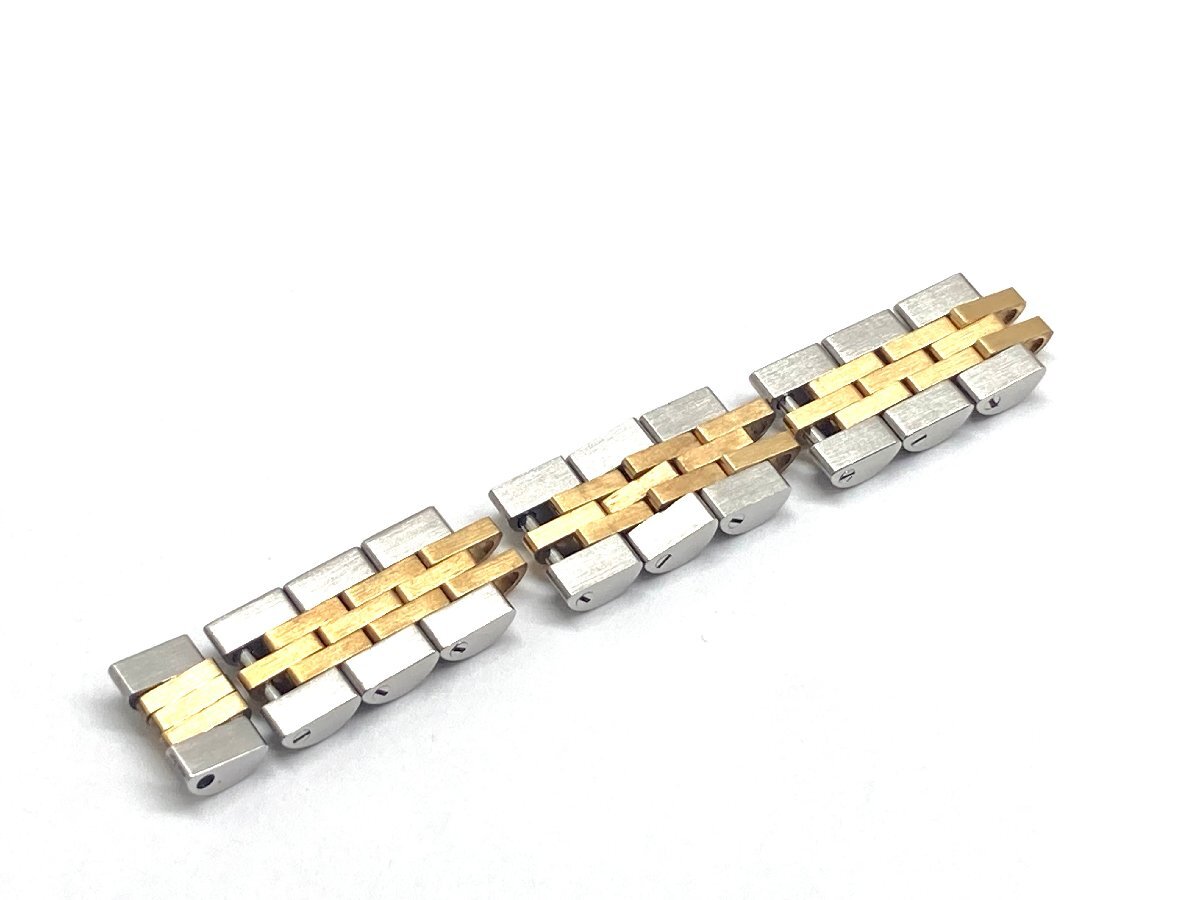 ★ BP ★ ROLEX ロレックス 69173 79173 10コマ 余りコマ K18YG x SS レディース デイトジャスト ジュビリーブレス 駒 【付属品】【中古】_3