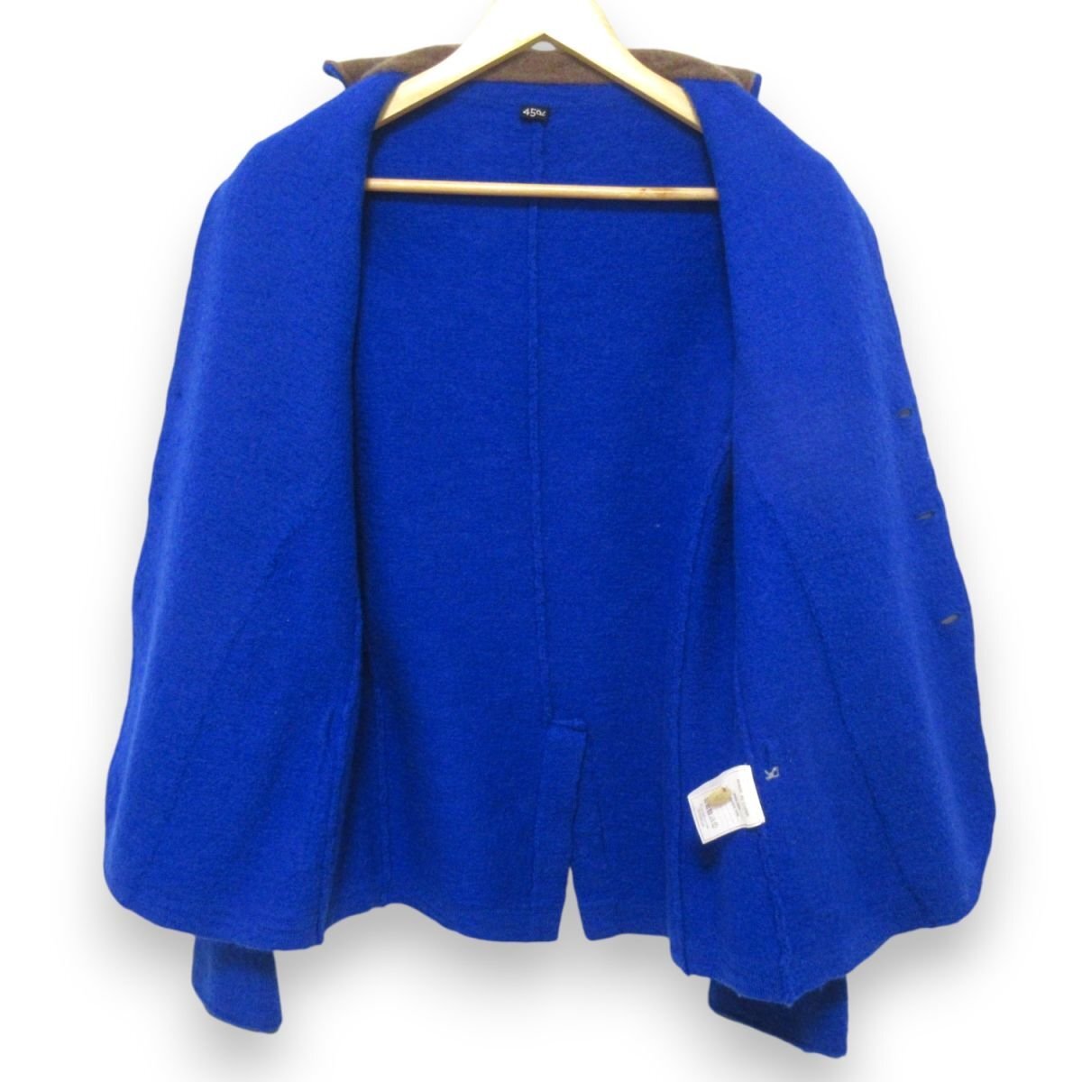 美品 45R フォーティファイブアール クレリックのニットジャケット 
