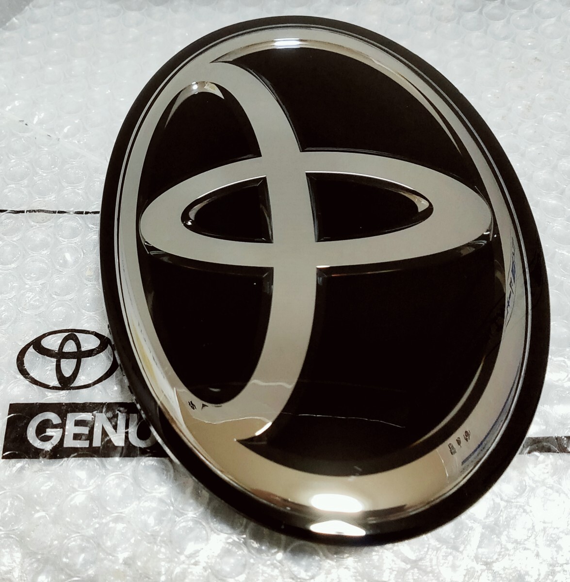 ランドクルーザー プラド　エンブレム　トヨタ純正　ミリ波レーダー対応品　ブラック　90975-02159　★送料無料★_5