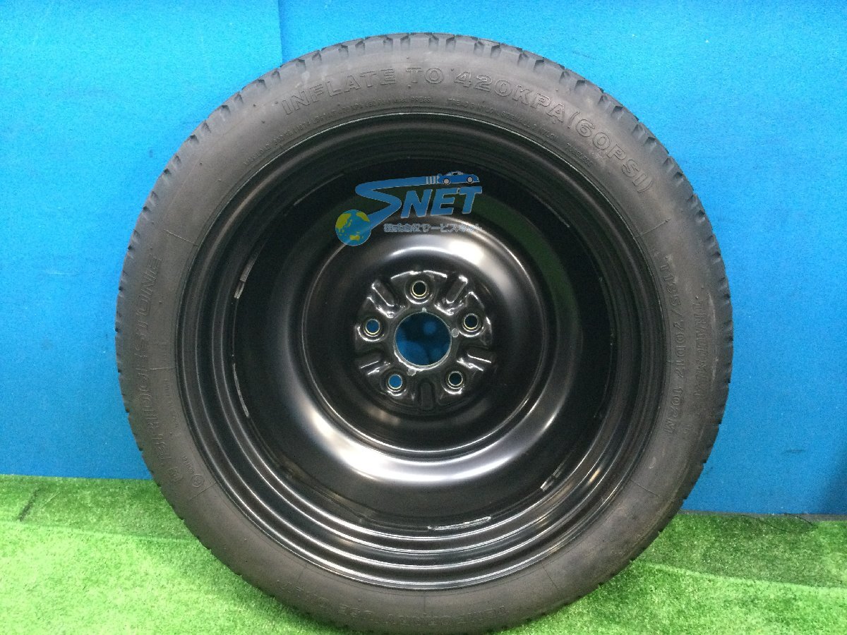車 PCD114.3 5穴車 スペアタイヤ 応急用タイヤ T135/80D16 1本