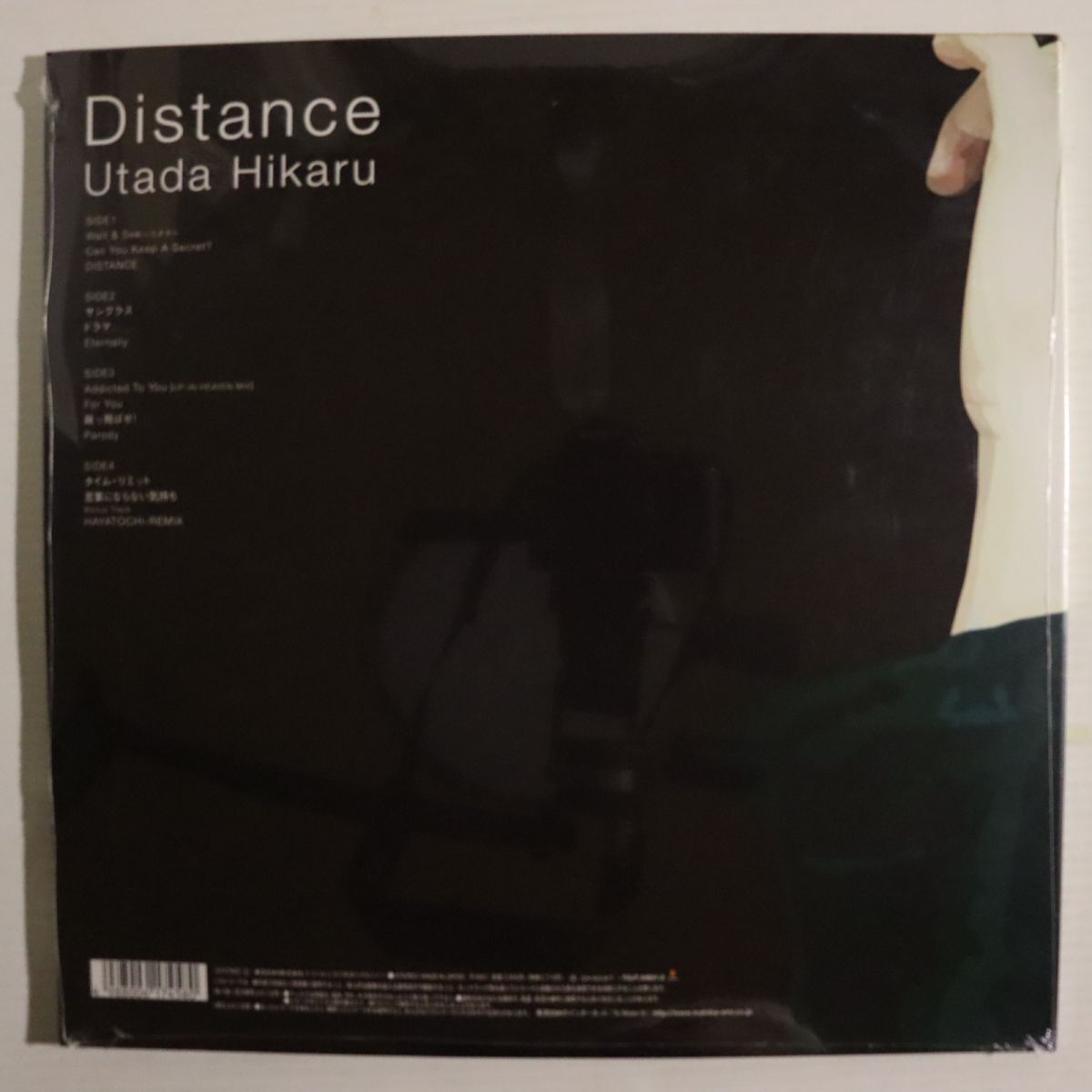 Y01/LP/未開封/2枚組/宇多田ヒカル/Distance/Utada Hikaru /TOJT-24651