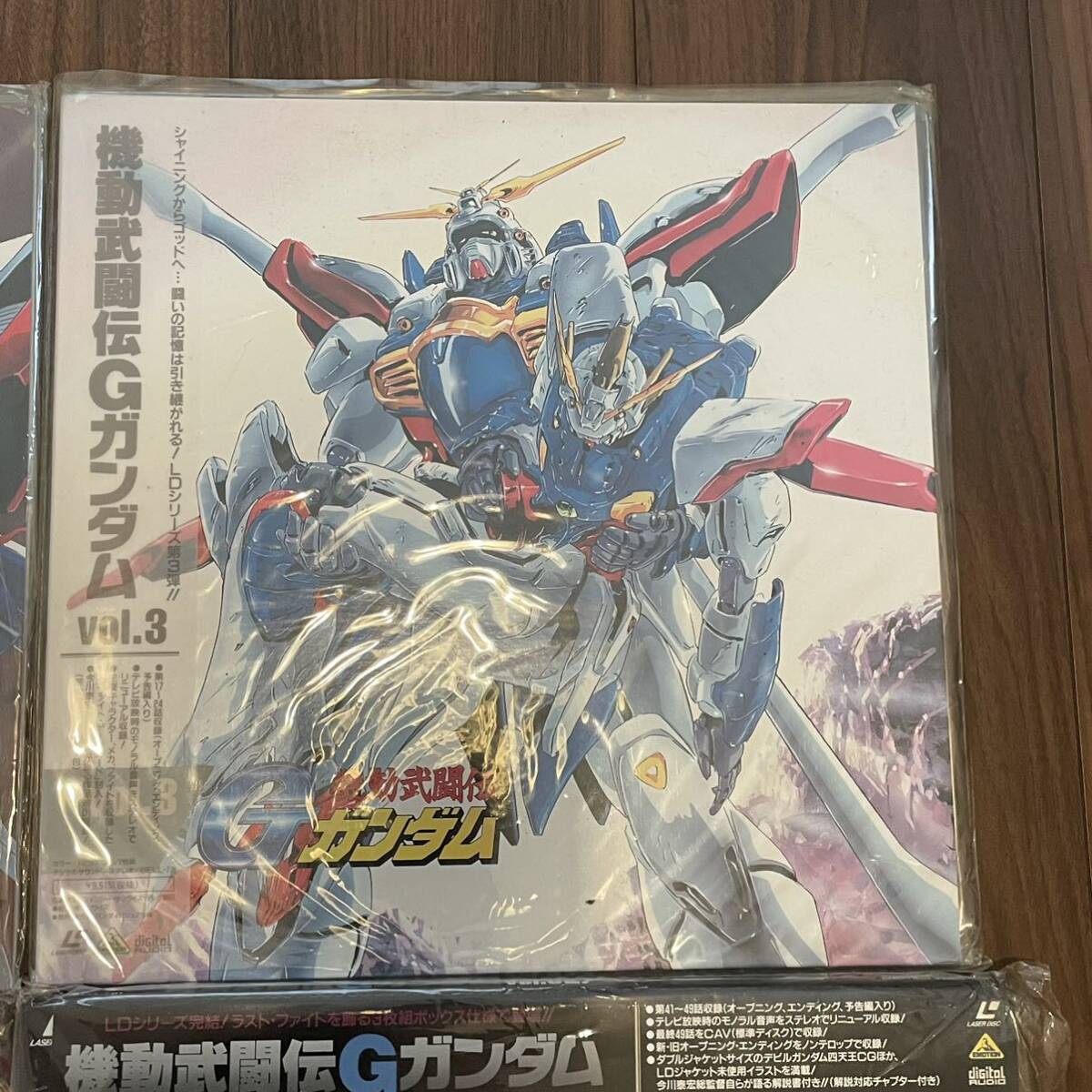 ☆視聴未確認☆中古LD☆機動武闘伝Gガンダム☆vol.1〜vol.7 全7 巻