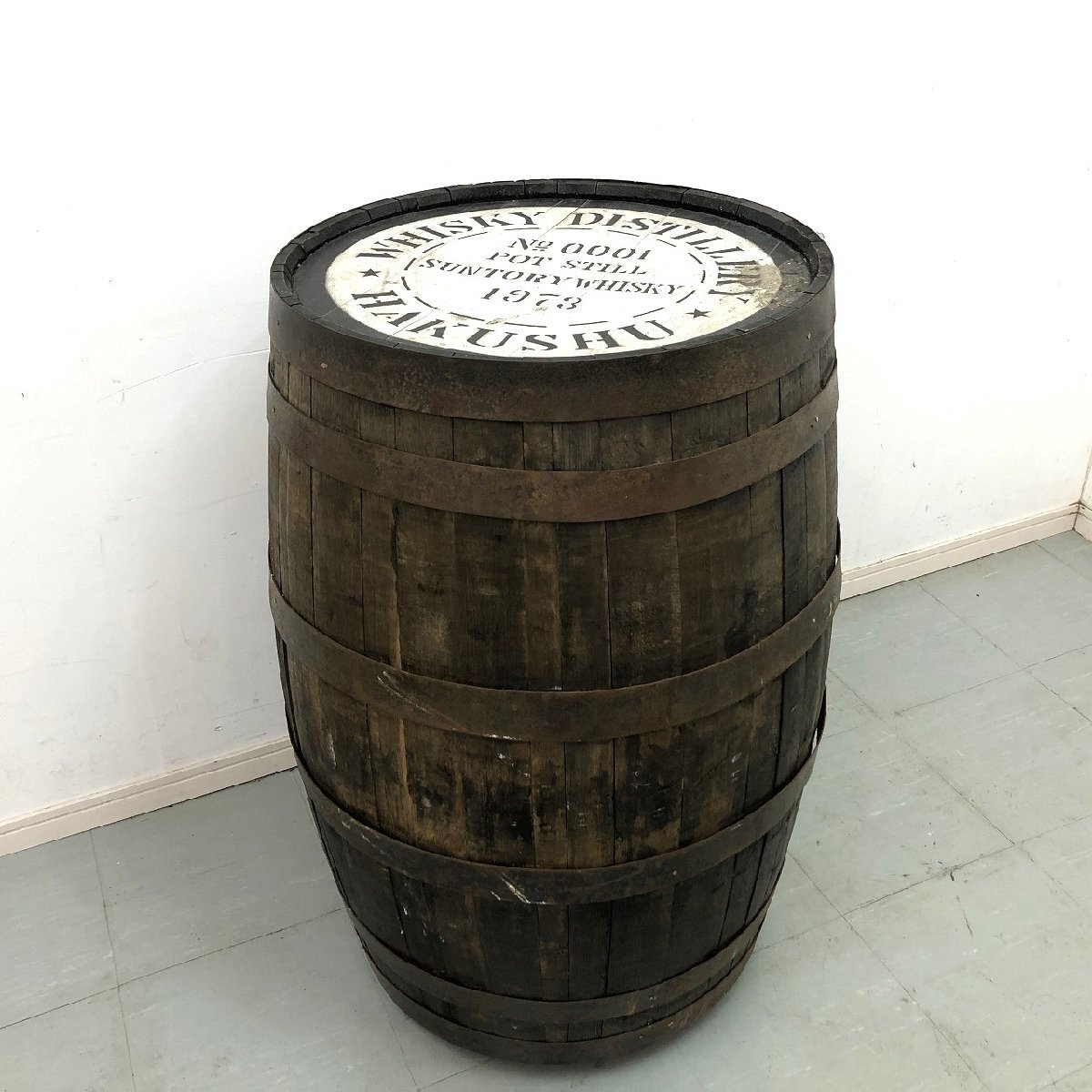 1973 HAKUSHU☆SUNTORY サントリー 白州 ウイスキー樽 WHISKY 