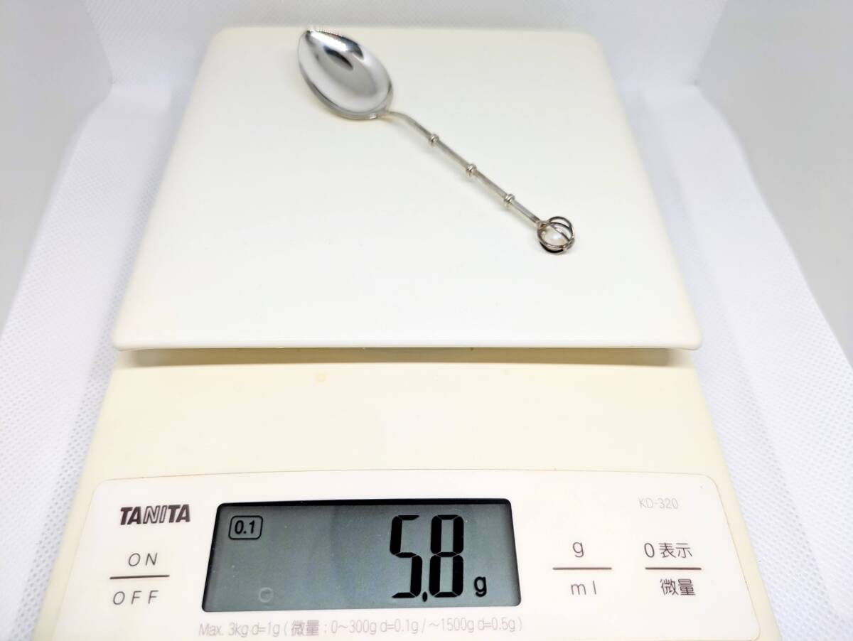 昭和レトロ】銀製スプーン ティースプーン スターリングシルバー