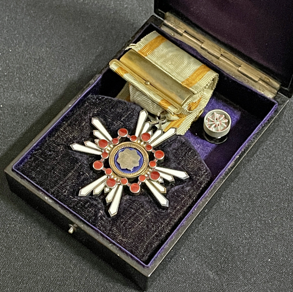 ◇勲章◇勲三等瑞宝章 箱付 内務技師・医学士野田忠廣旧蔵品14(勲章