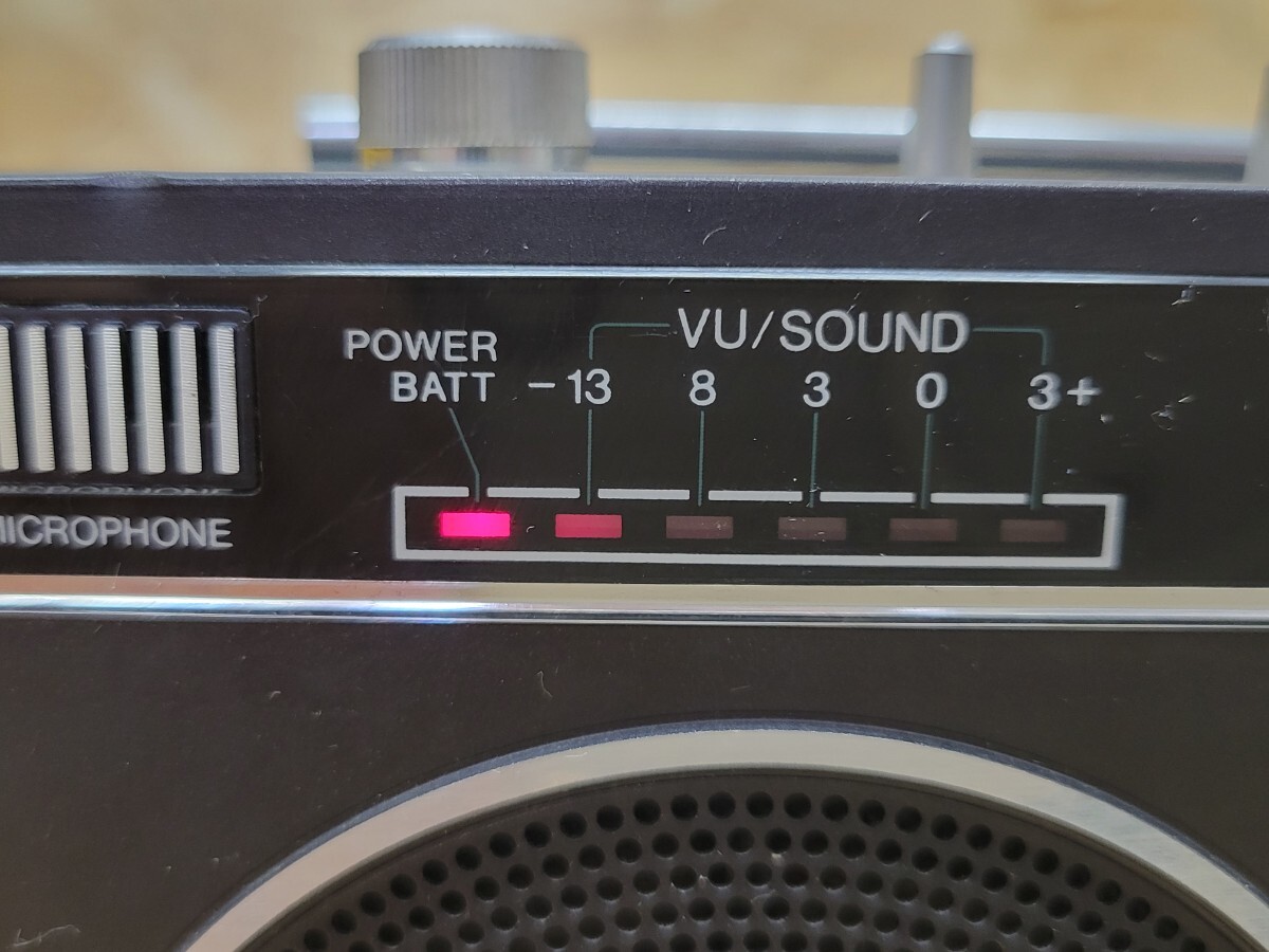 当時物 SANYO MR-U33 サンヨー ラジオカセットレコーダー ラジカセ FM