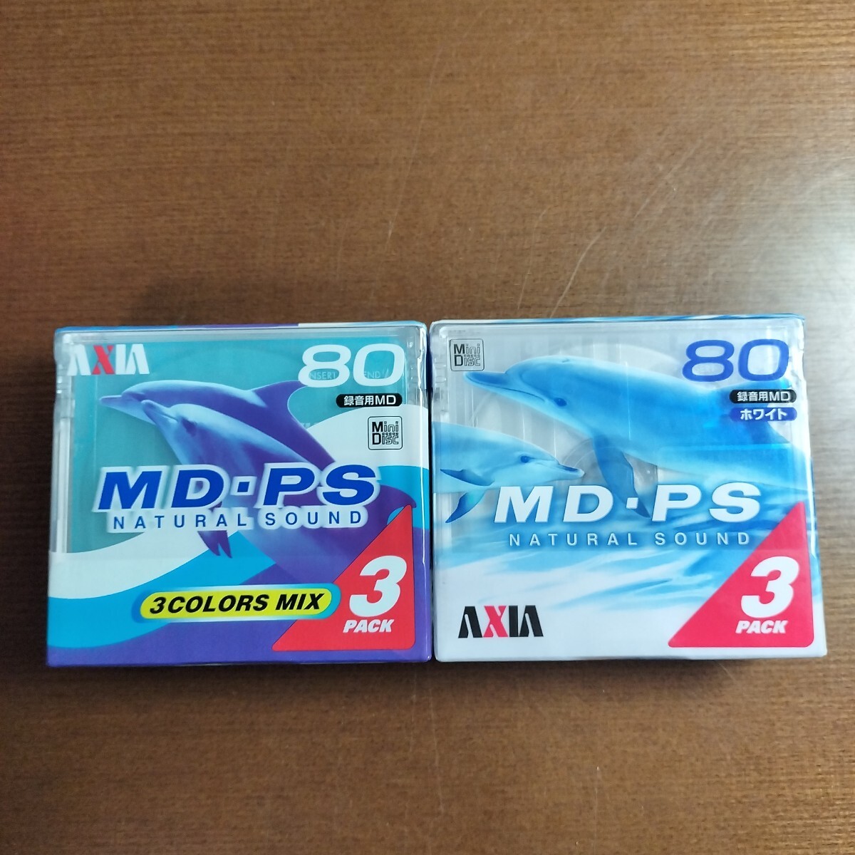 MD AXIA - 即決 ミックスカラー まとめ売り 74分・80分 新品未使用AXIA 