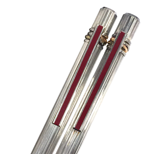 カルティエ トリニティ シルバーカラー ボールペン / シャープペン 筆記用具 2点 セット 付属品あり Cartier A14160_2