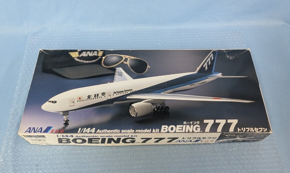 ◇プラモデル 未組立 童友社 1/144 ANA ボーイング 777 トリプルセブン